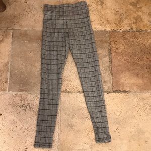 Zara stripped leggings